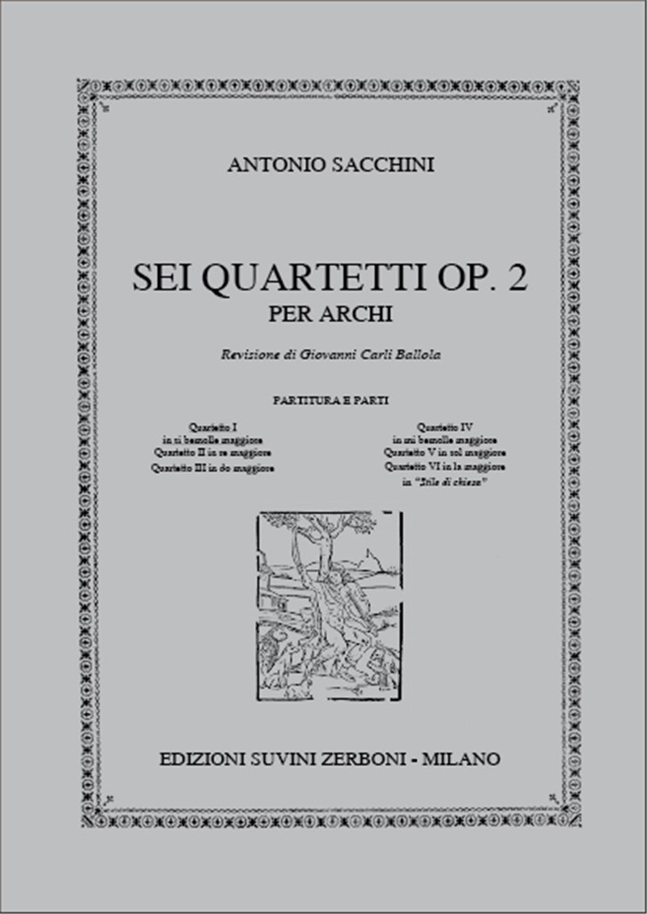 Quartetto I In Si Bemolle Maggiore